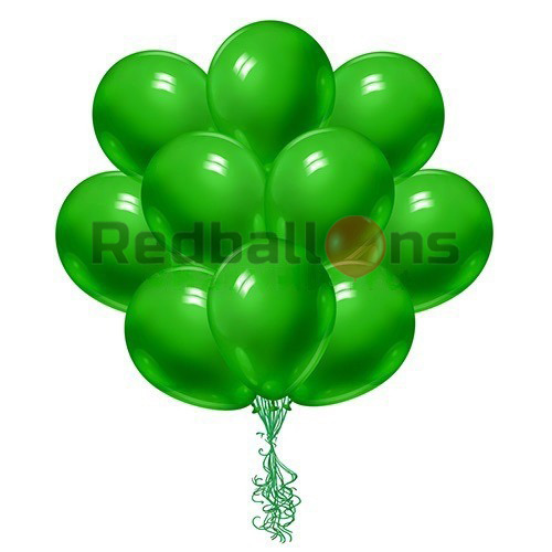 15 зеленых шаров