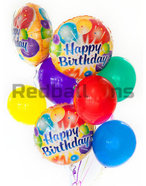 Букеты из шаров С днем рождения 